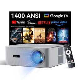 Proyector OSCAL PV800 Pro FullHD 1400 Lúmenes 200" LED LCD Google TV Smart Voice
