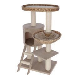 Poste rascador Kerbl Pet Banana Leaf Waxy para gatos - beige