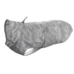 Chubasquero reflectante HUNTER Huka to go, plateado para perros - aprox. 45 cm de longitud dorsal