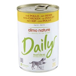 Almo Nature Daily 12 x 400 g comida húmeda para perros - Pollo