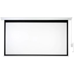 Pantalla de proyección eléctrica Fonestar PPEL-16180-FA 180" motorizada blanco mate control RF