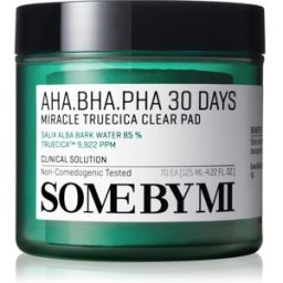 Aha∙bha∙pha 30 Days Miracle Truecica Clear Pad Almohadillas Limpiadoras Para Pieles Problemáticas Y Con Acné 70 Ud