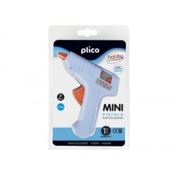 Pistola de silicona caliente mini plico 25 w