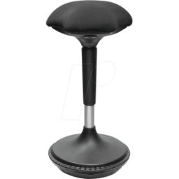 LOGILINK EO0011 - Taburete de oficina/taburete de apoyo, ajustable en altura
