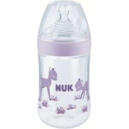 Nuk Biberón Nature Sense con tetina de silicona 260mL Assorted Colors 6-18m