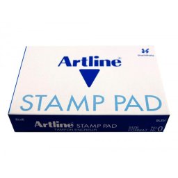Tampon artline nº2 azul 87x143 mm