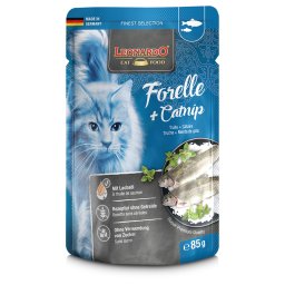 Leonardo Finest Selection 16 x 85 g - Trucha y catnip