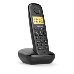 Teléfono inalámbrico Gigaset Basic 100 Negro manos libres pantalla 1,5
