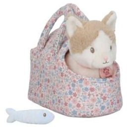 GATITO PELUCHE MARLEY CON BOLSA LITTLE DUTCH LD4517
