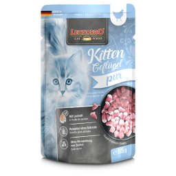 Leonardo Finest Selection 16 x 85 g - Kitten: puro pollo