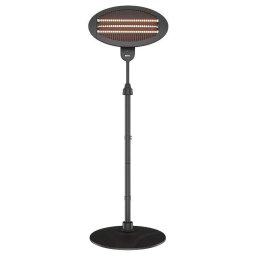 Origial STAND RADIANCE 2000W Estufa de cuarzo, interior y exterior, de pie