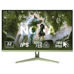 Monitor Arozzi Nova 32" QuadHD 180Hz IPS 1ms HDR Altavoces Verde