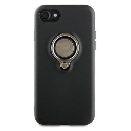 Muvit Ring Magnética Funda Negra para Apple iPhone 8/7