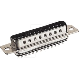 FREI D-SUB ST 25 - Conector D-SUB, 25 polos, conector hembra para soldadura