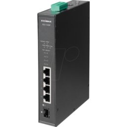 EDIMAX EDI IGS-1105P - Switch, 5 puertos, Gigabit Ethernet, PoE+, SFP