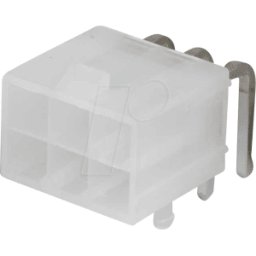 MOLEX 39301060 - Molex, conector macho - Mini-Fit Jr - 2 x 3 polos - conector mac
