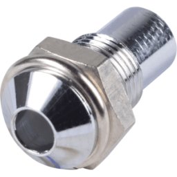 SIGNAL CONSTRUCT EBF A-3 - Ajuste de montaje para LED de 3 mm, reflector exterior, cromo