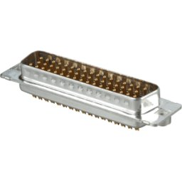 D-SUB ST 50 CGK - Conector D-SUB, 50 polos, conector hembra soldado, geder Contact