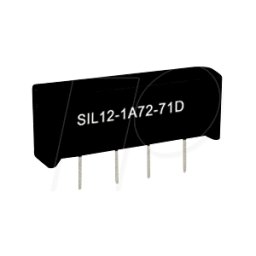 MEDER SIL 72-74L 5V - Relé de caña, SIL, 5 V, 1 NO, 0,4 A