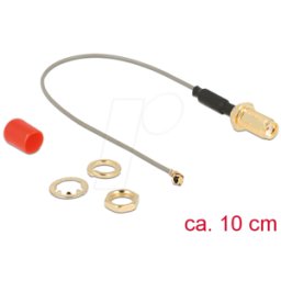 DELOCK 89832 - Cable de antena SMA hembra