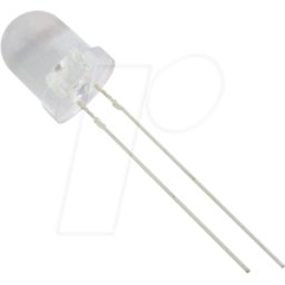 HUIYUAN OPTO-ELECTRONIC 8034Y1C-CSE-E - LED de 8 mm, con cable, amarillo, 9000 mcd, 25°.