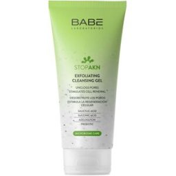 Babé Stop AKN El gel limpiador exfoliante desobstruye los poros 200mL