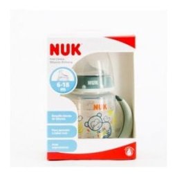 Nuk Biberón Silicona Entrena Animals 6-18M 150ml