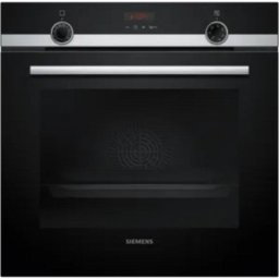 Horno eléctrico Siemens iQ300 HB574AER3 71L Negro/Inox autolimpieza pirolítica e hidrolítica
