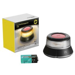 Baliza de emergencia ZTE E1 V16 Homologada DGT Geolocalizada Base Magnética Ámbar