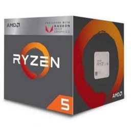 Procesador AMD Ryzen 5 3400G 4 Núcleos 3.7 GHz Frecuencia Base 4.2 GHz Turbo Overclocking Gráficos Vega 11