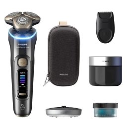 Afeitadora Philips i9000 Prestige Ultra XP9402/31 SkinIQ Pro gris batería