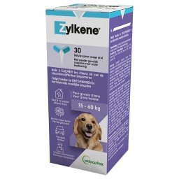 Zylkene relajante natural para perros y gatos - 30 cápsulas 450 mg - Perros de más de 30 kg
