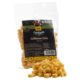 Caniland Softbones con queso snacks para perros - 3 x 200 g