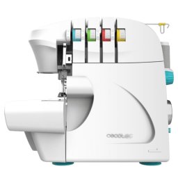 Remalladora Cecotec BelleCouture OverLock 1100rpm Avance Diferencial Prensatelas Ajustable Kit Accesorios