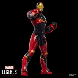 Figura Marvel Hasbro Iron Man Mark 72 articulada multicolor y accesorios
