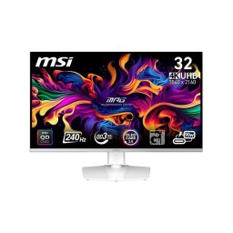 Monitor MSI MPG 321URXWDE 31,5" UltraHD 4K 240Hz QD-OLED 0,03ms Blanco