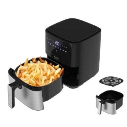 Freidora de aire Taurus AF1450XD 5L 1450W pantalla LCD, 8 programas, acero inoxidable