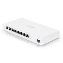 Router Ubiquiti UISP 9 Puertos Gigabit PoE Dual Core 880 MHz Blanco