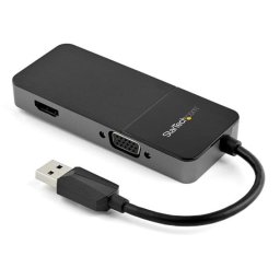 StarTech Adaptador de Vídeo Externo USB 3.0 Negro