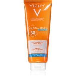 Capital Soleil Beach Protect Leche Hidratante Protectora Para Rostro Y Cuerpo Spf 30 300 Ml