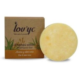 Lovyc Champú Sólido Avena y Aloe Vera 50g