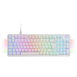 Mars Gaming Mkpro Teclado Mecánico Rgb Chroma Antighosting Switch Silent Español Blanco