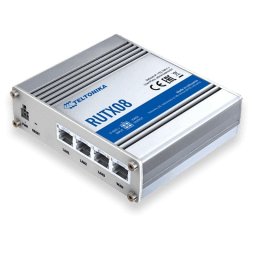Router Teltonika RUTX08 Ethernet WAN Gigabit 4 Puertos Seguridad Avanzada