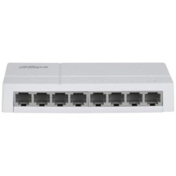 Switch Dahua DH-SF1008 Fast Ethernet 8 Puertos PoE No Gestionable Escritorio