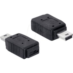 DELOCK 65155 - Conector USB Mini B a conector USB Micro a+B.