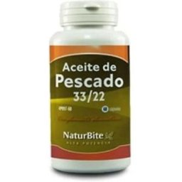 Naturbite Aceite de Pescado 1000mg 33/22 120caps
