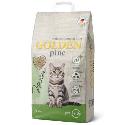 Golden Nature Pine arena natural para gatos - 18 l