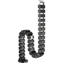 Pasacables Fellowes 100136871 para escritorio negro 1288 mm