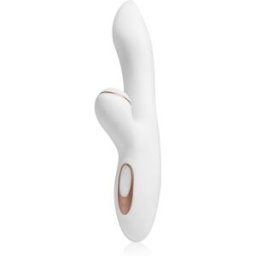 Pro + Vibrador Con Estimulador De Clítoris 22 Cm