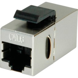 VALUE 21993004 - Conector hembra Keystone Cat.6 RJ45 > conector hembra, apantalla